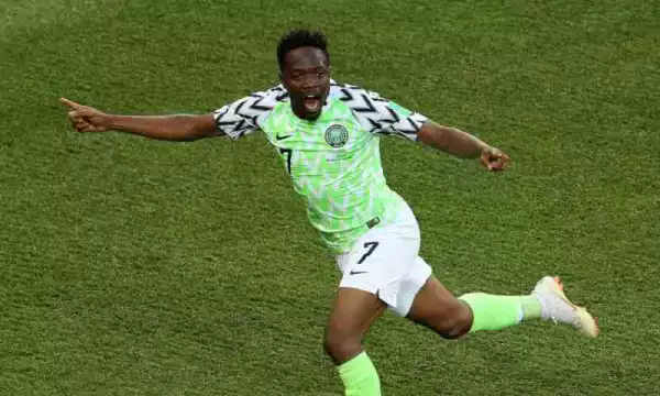 2018 World Cup: Super Eagles Fooballer, Ahmed Musa Reacts To His Nomination